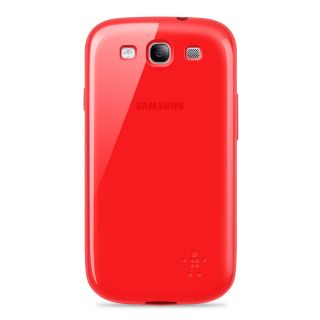 Belkin Grip Tint Schutzhülle für Samsung Galaxy S3 rot 