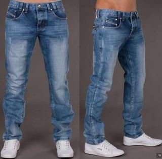 Jeansnet JN 2071 Herren V.I.P Jeans Hose,Designer Zipp Blue Used