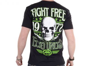 NEW Mens Ecko Unltd. MMA UFC Freedom Fighter T Shirt All Sizes Black
