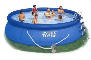 INTEX Pool EASY SET 457 x 91 + Pumpe + Komplettset TOP+