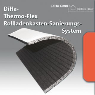 Rollladenkasten Sanierungs System DiHa Thermo Flex, Dämmplatten