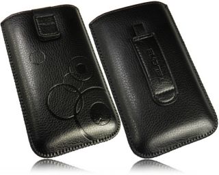 Handytasche Handyetui SlimCase Schutzhülle Black für Nokia X2