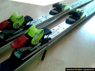 Fischer Worldcup RC Pro Race Carving Ski mit Bindung 180 cm gelb mit