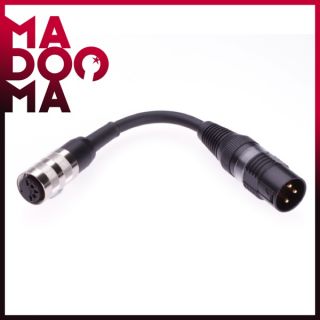 Adaptor Cable Small Tuchel Din to XLR gold MD 421 441