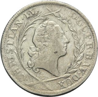LANZ RDR Pfalz Zweibrücken 20 Kreuzer 1763 Christian IV. Krone Löwe