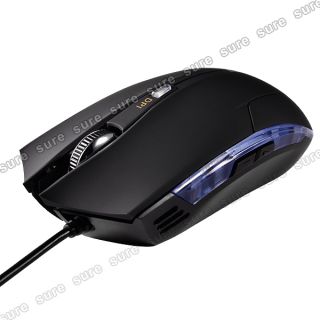 LX Optisch Gaming Gamer PC Maus Mouse USB 6 Tasten Scrollrad 2400dpi