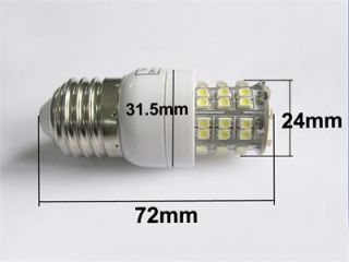 5Watt Lampe E27 54 SMD LED Kalt weiß Rundstrahler Soptlampen 220