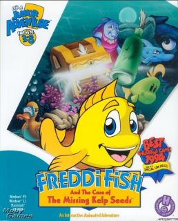 FREDDI FISH 1 THE CASE OF THE MISSING KELP SEEDS 1Click XP Vista