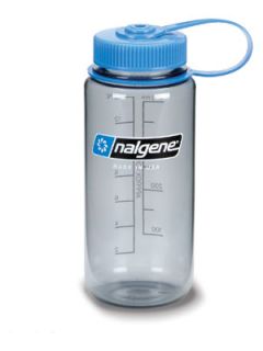 Nalgene Trink Flasche Everyday Weithals Trinkflasche 0,4 Liter grau