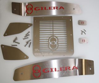 Gilera Fuoco 500 Optik Parts aus VA Edelstahl Lagerware direkt von 3P