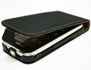 Galaxy S Plus Handytasche Ledertasche Schutzhülle Cover Black #491