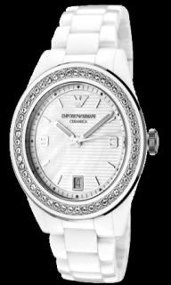 ARMANI Damen Uhr AR1426 CERAMICA UVP499,00EUR NEU & ORIGINAL