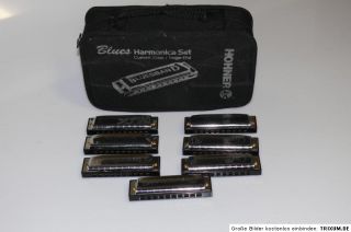 Hohner Blues Harmonica Set 7 Mundharmonica