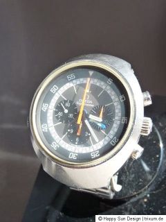 Omega Flightmaster Herren Chronograph Armbanduhr Uhr 60er 70er Jahre