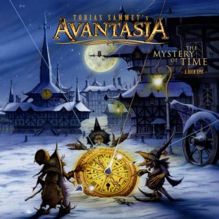 LP   AVANTASIA   The Mystery of Time / GOLD   VINYL   100 COPY
