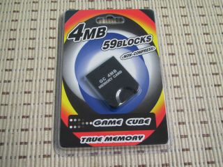 Memory Card 59 4 MB für Nintendo GameCube GC und Wii NEU