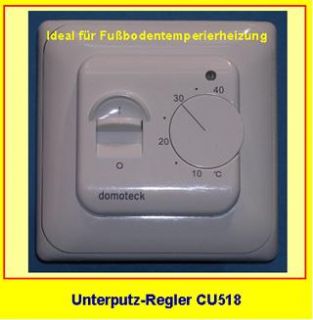 UP Regler CU518, Thermostat elektrische Fußbodenheizung