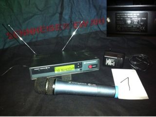 Sennheiser EW 300 Funkstrecke Handsender Funk Mikrofon Set Empfaenger