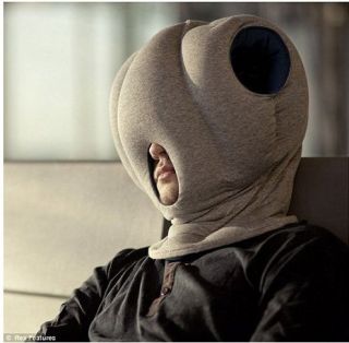 Cotton Ostrich Protection Neck Warmer Travel Office The Nap Car