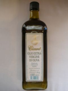 Cicero Olio extra Vergine di Oliva / Olivenöl 1000 ml.
