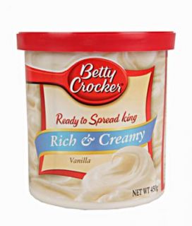 Betty Crocker Rich & Creamy   Vanilla Frosting (453g) (1.10 Euro pro