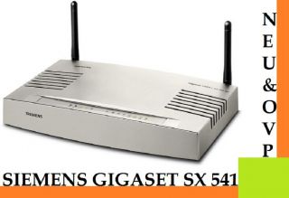Siemens Gigaset SX 541 WLAN Router/DSL Modem NEU& OVP T Com Vodafone 1