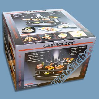 Gastroback Design Raclette Fondue Set 42559