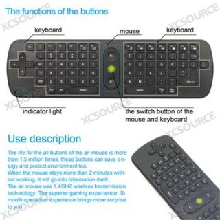 Mini 2.4G Fly Wireless Tastatur Keypad Für Google Smart TV BOX