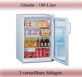 Liebherr Glastür Flaschenkühlschrank Kühlschrank FKS 1802   180
