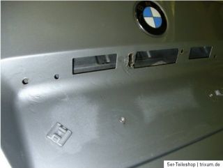 BMW E39 Kofferraumdeckel Heckklappe Touring Arktissilber Metallic