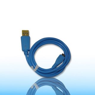 USB Datenkabel Micro USB Ladekabel 95cm blau Nokia Lumia 610
