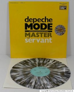 12 Vinyl Schallplatte Depeche Mode   Master And Servant, Limitierte