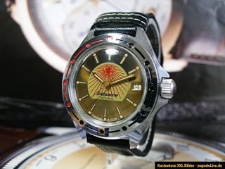 Seltene Armbanduhr „WOSTOK – KOMANDIRSKIE“ aus der UdSSR Zeit