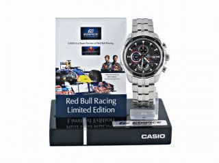 CASIO EDIFICE EF 565RB 1AVER RED BULL RACING TEAM LIMITED EDITION