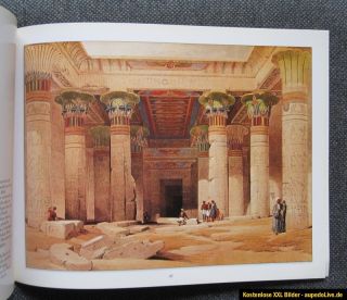 Zeichnungen David Roberts   Reise nach Ägypten   Bilder siehe Text