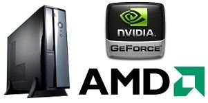 AMD MINI PC 2x2,8GHz 500GB 2GB DVD Brenner LAN 400W