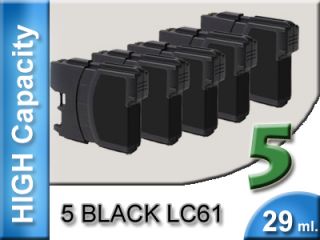 LC61 Black ink brother DCP 145C MFC 250C MFC 225CW