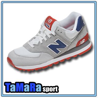 New Balance ML574 CVY Sneaker Klassiker Schuhe Weiss Leder Mesh Neu