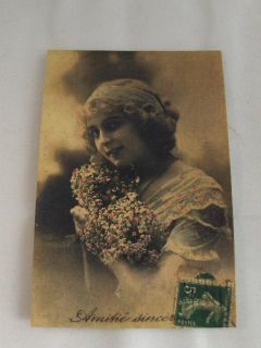 Postkarte Nostalgie Karte Antik Foto Vintage Foto 9x13 Card 567