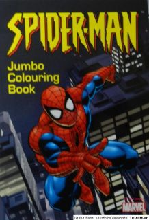 Spiderman Jumbo Malbuch zum Ausmalen Ausmalbuch