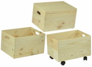 Allzweckkiste Lagerbox Kiste Box Truhe Holz Allzweckbox Aufbewahrung