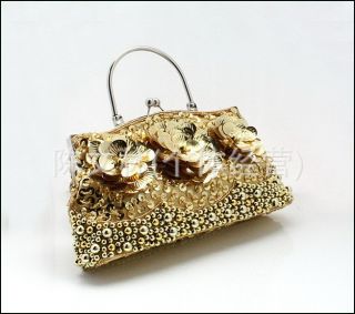 Gorgeous Beads/Sequin Evening Wedding Handbag Clutch