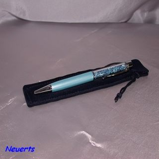 Swarovski Crystalline Lady Kugelschreiber Blue Pearl Ballpoint Pen