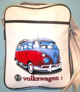 VW Bulli Volkswagen Tasche Bus T1 Messenger Bag beige