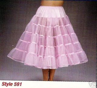 50S LOOK MALCO MODES PETTICOAT STYLE 591 Choose size and color