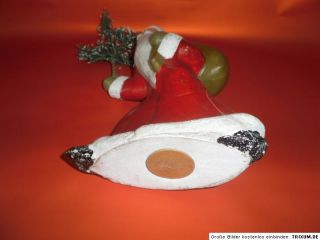980) alter Weihnachtsmann Nikolaus aus Pappmaschee Candybox Santa