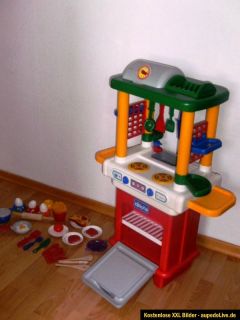 Chicco Spielküche Kinderküche Spielherd mit Licht & Sound. Viel