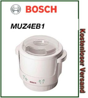 BOSCH MUZ4EB1 Eismaschine / Eisbereiter für Küchenmaschine Serie MUM