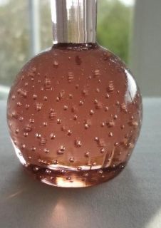 Murano Glas Vase STangenvase Rosenvase Luftblasen 50er Röhrenvase