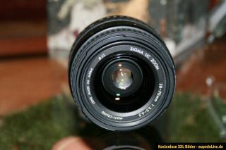 NIKON F301 Spiegelreflexkamera mit Objektiv SIGMA UC Zoom 28 70mm 13